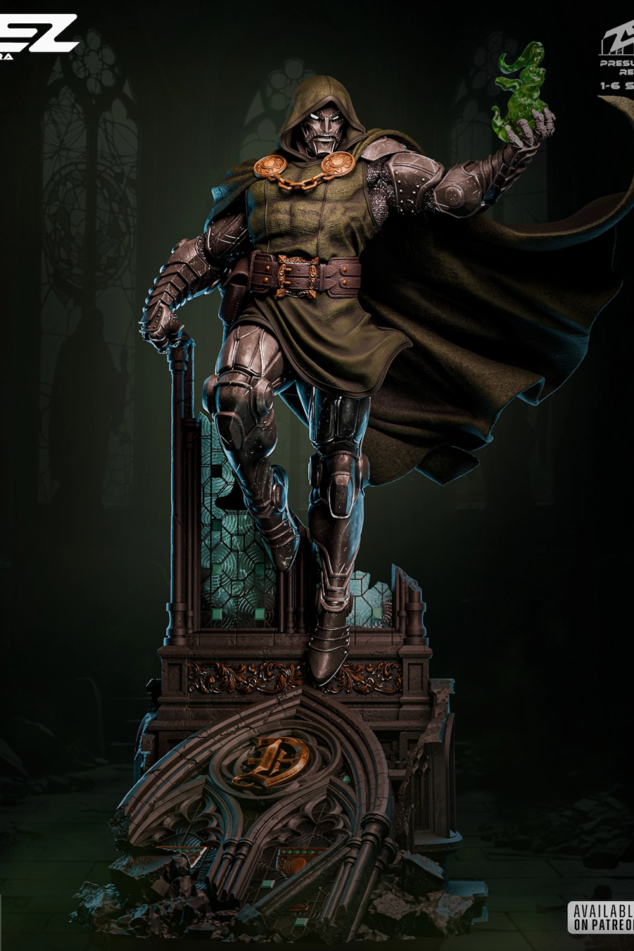 Dr. Doom STL - Marvel