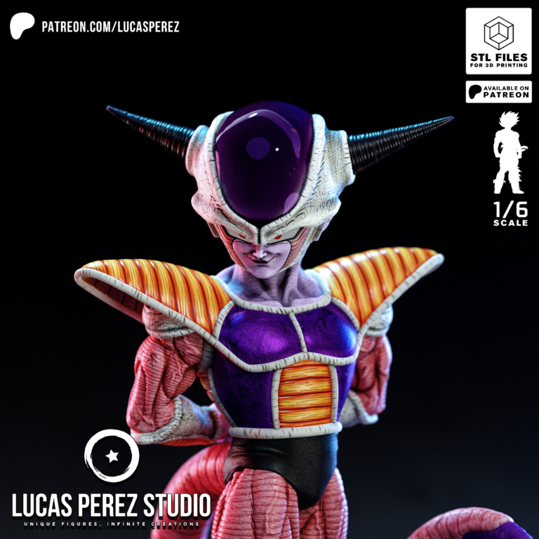 Frieza STL 1st Form 2 - Dragon Ball