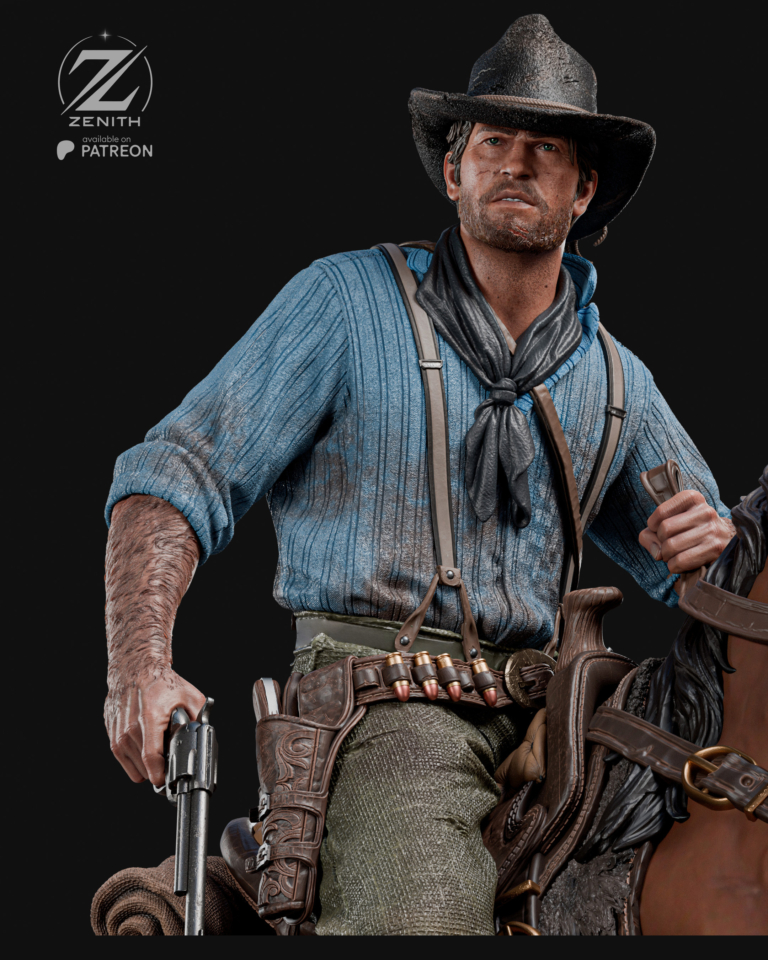 Arthur Morgan STL 3 - Red Dead Redemption