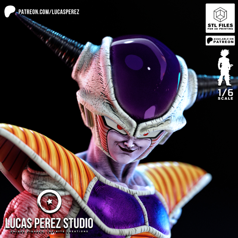 Frieza STL 1st Form 2 - Dragon Ball