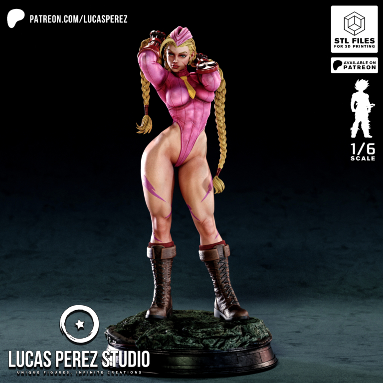 Cammy White STL 3 - Street Fighter