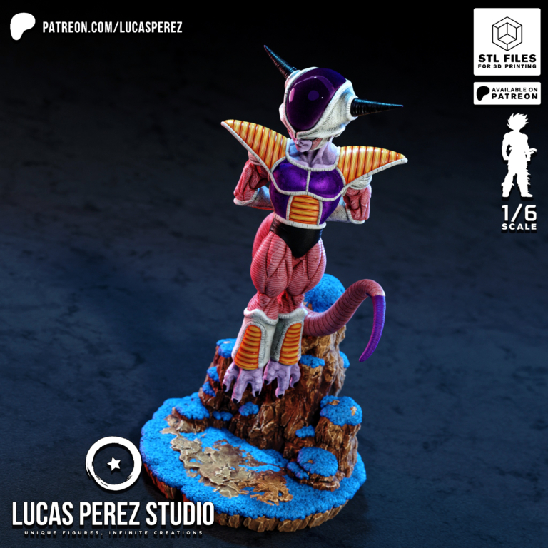 Frieza STL 1st Form 2 - Dragon Ball