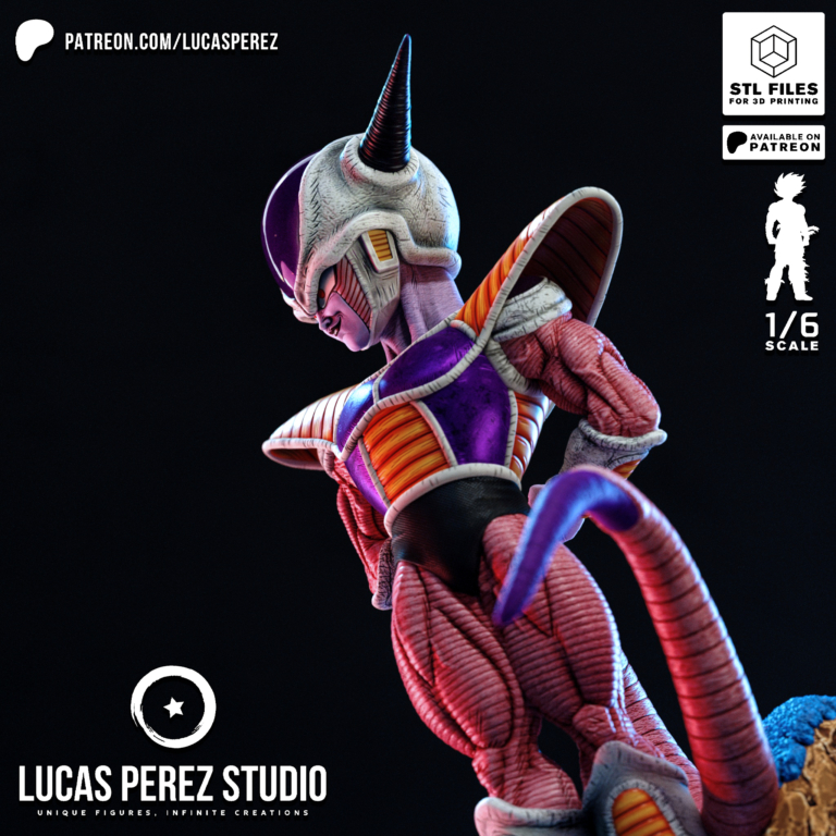 Frieza STL 1st Form 2 - Dragon Ball