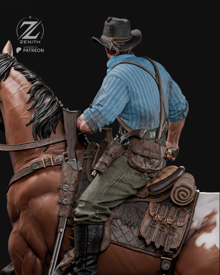 Arthur Morgan STL 3 - Red Dead Redemption