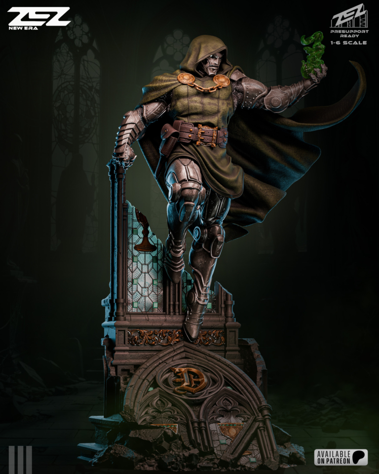 Dr. Doom STL - Marvel