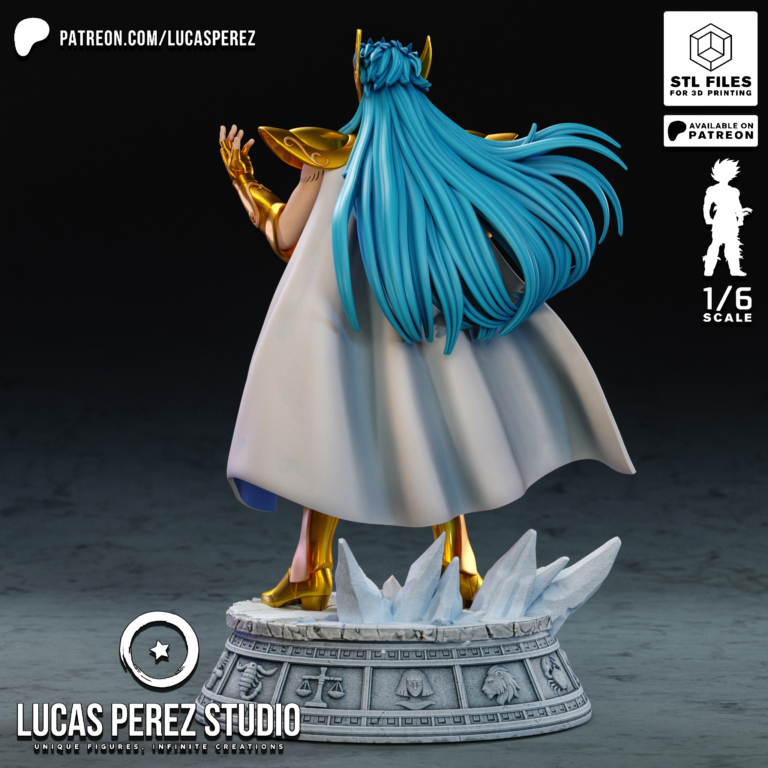 Aquarius Camus STL - Saint Seiya