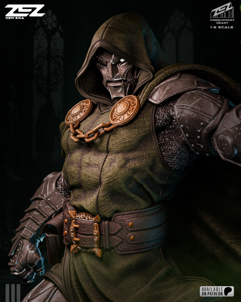 Dr. Doom STL - Marvel