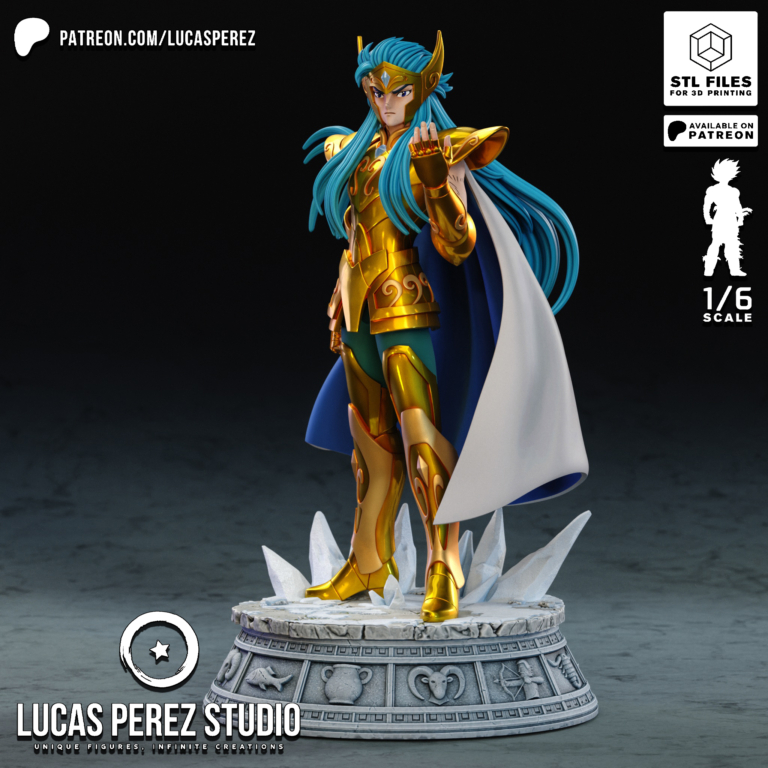 Aquarius Camus STL - Saint Seiya