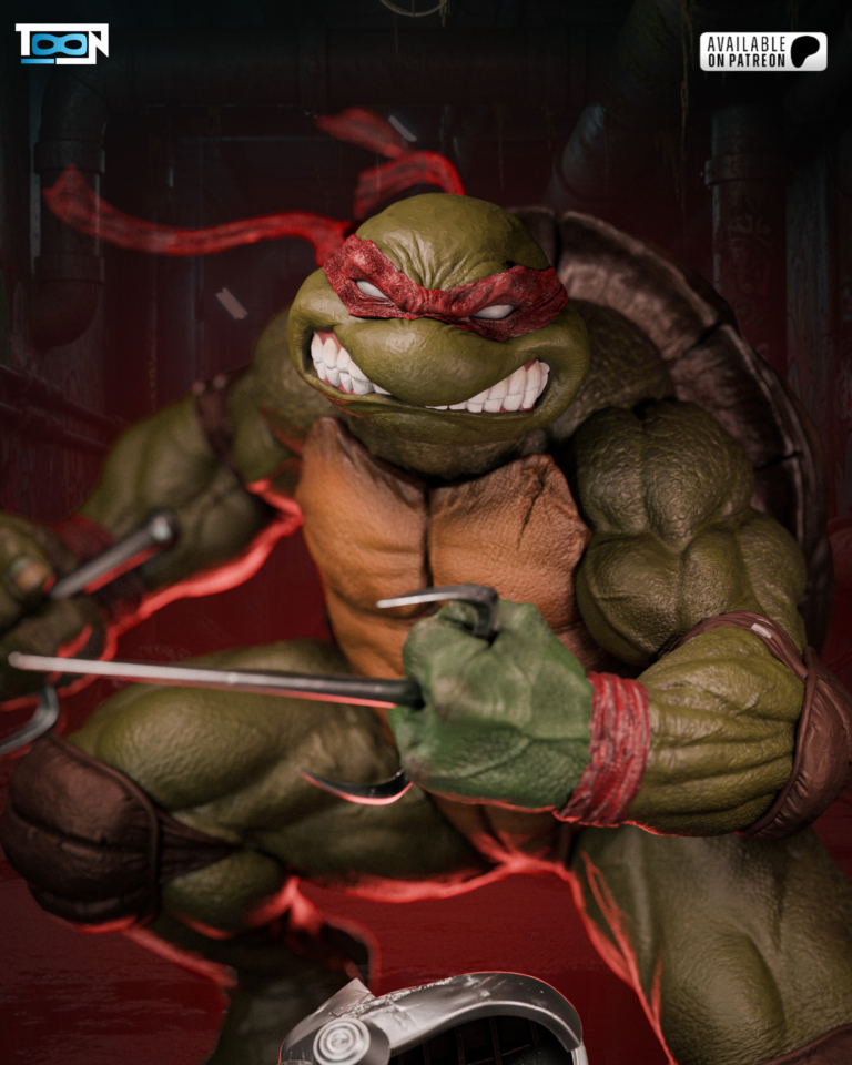 Raphael STL - Teenage Mutant Ninja Turtles