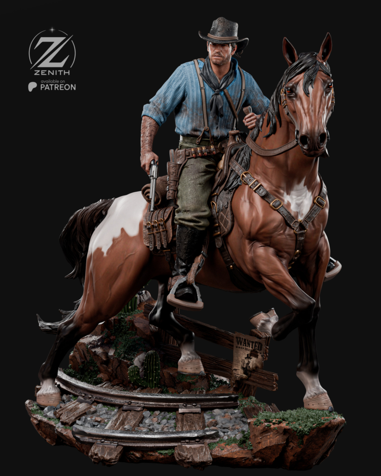 Arthur Morgan STL 3 - Red Dead Redemption