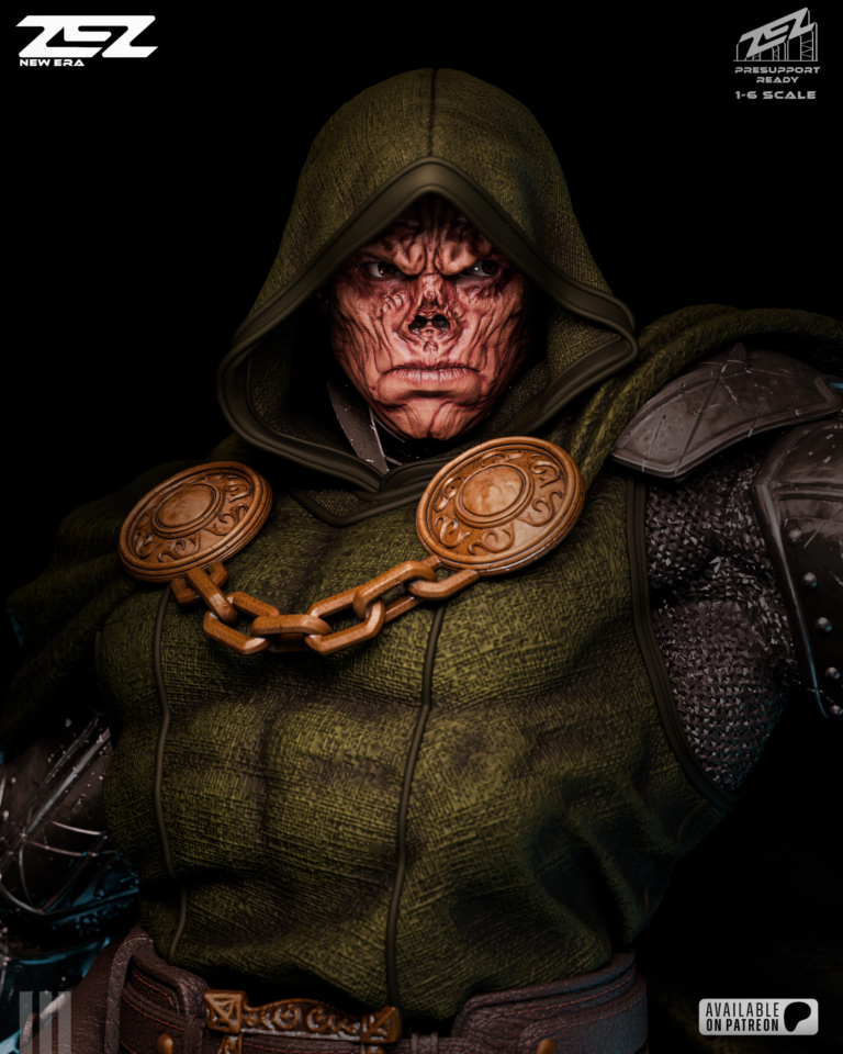Dr. Doom STL - Marvel