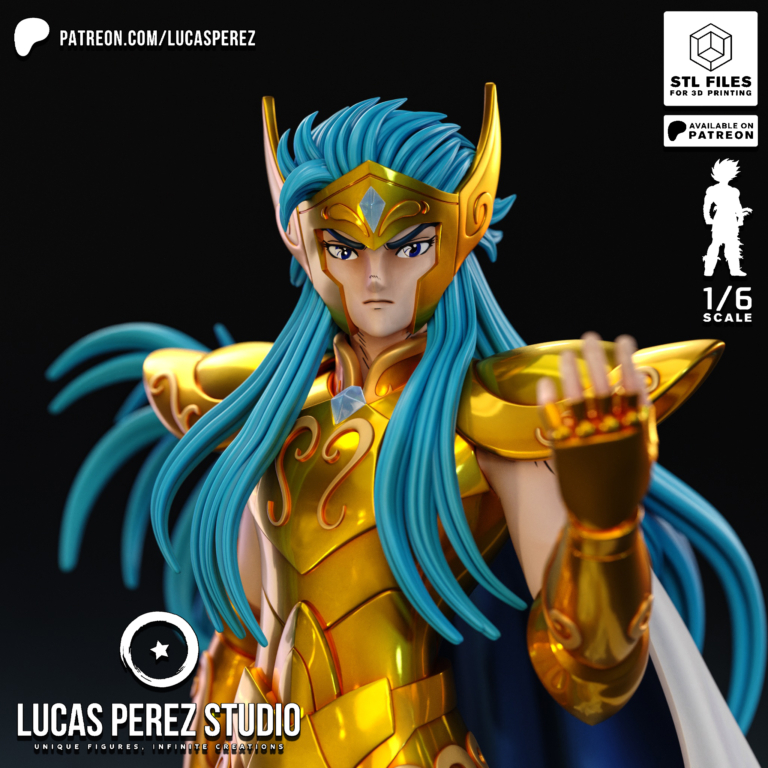Aquarius Camus STL - Saint Seiya