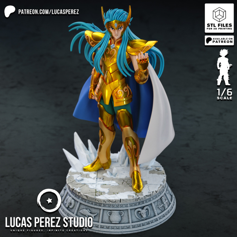 Aquarius Camus STL - Saint Seiya