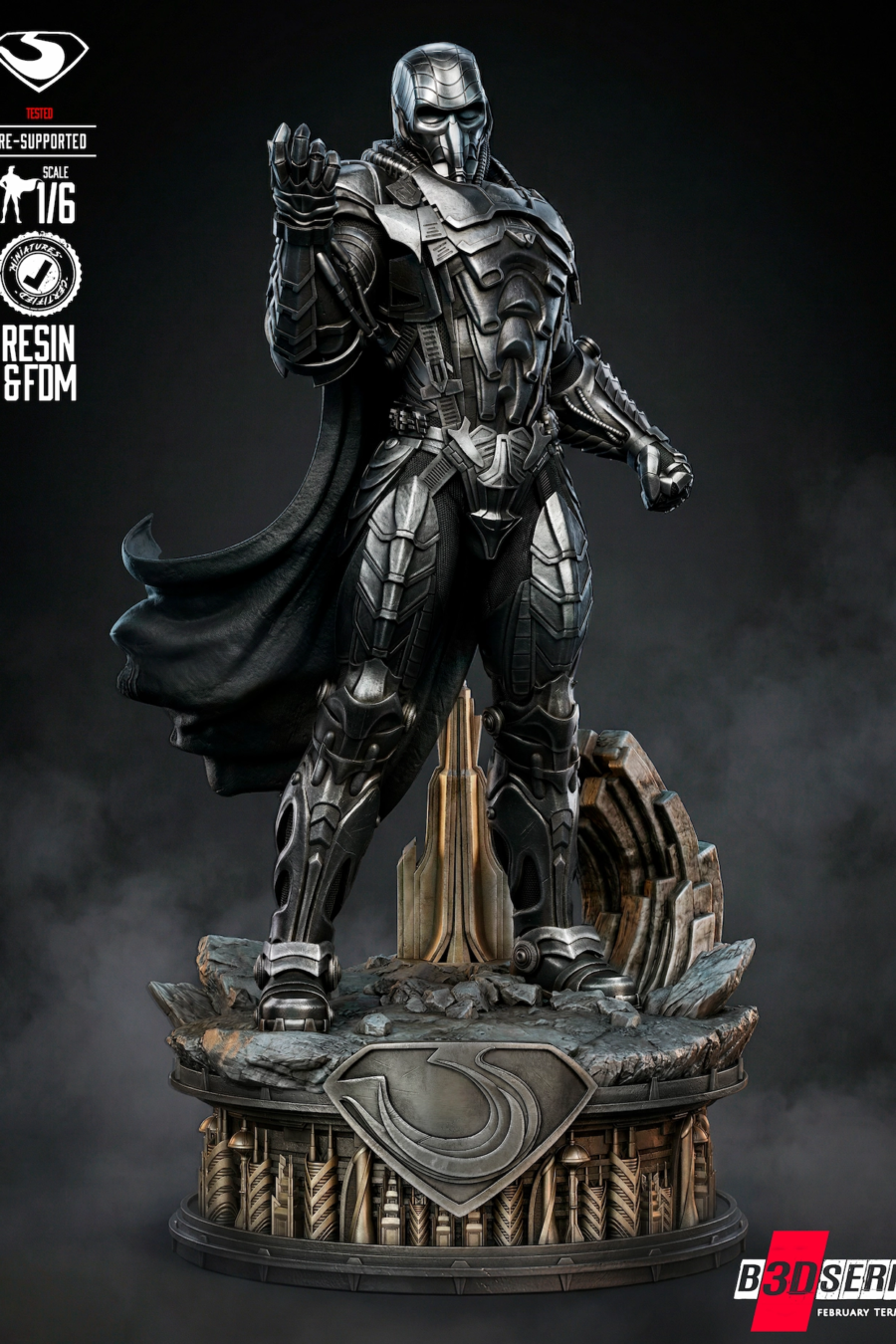 General Zod STL Cover