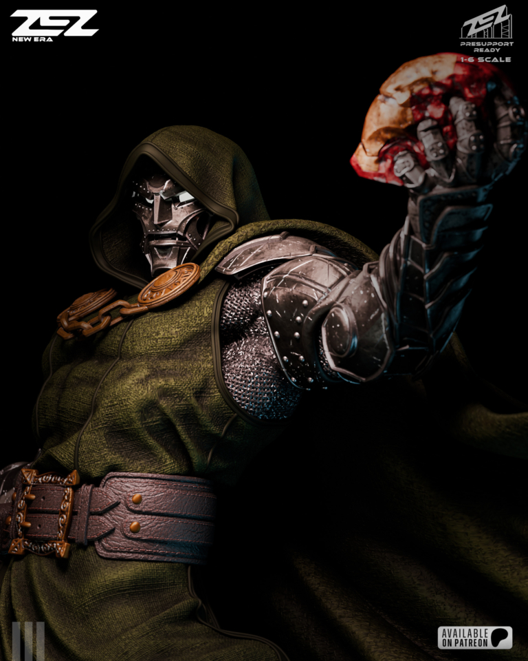 Dr. Doom STL - Marvel