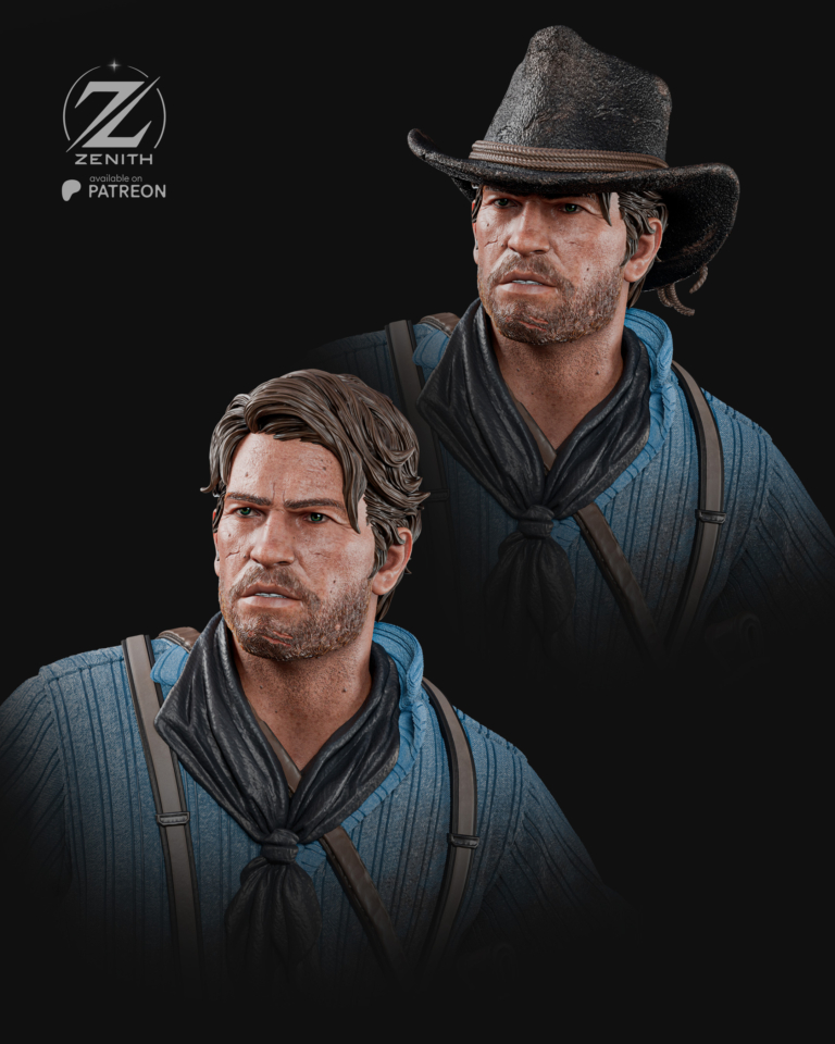 Arthur Morgan STL 3 - Red Dead Redemption