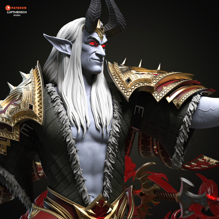 Denathrius STL - Warcraft