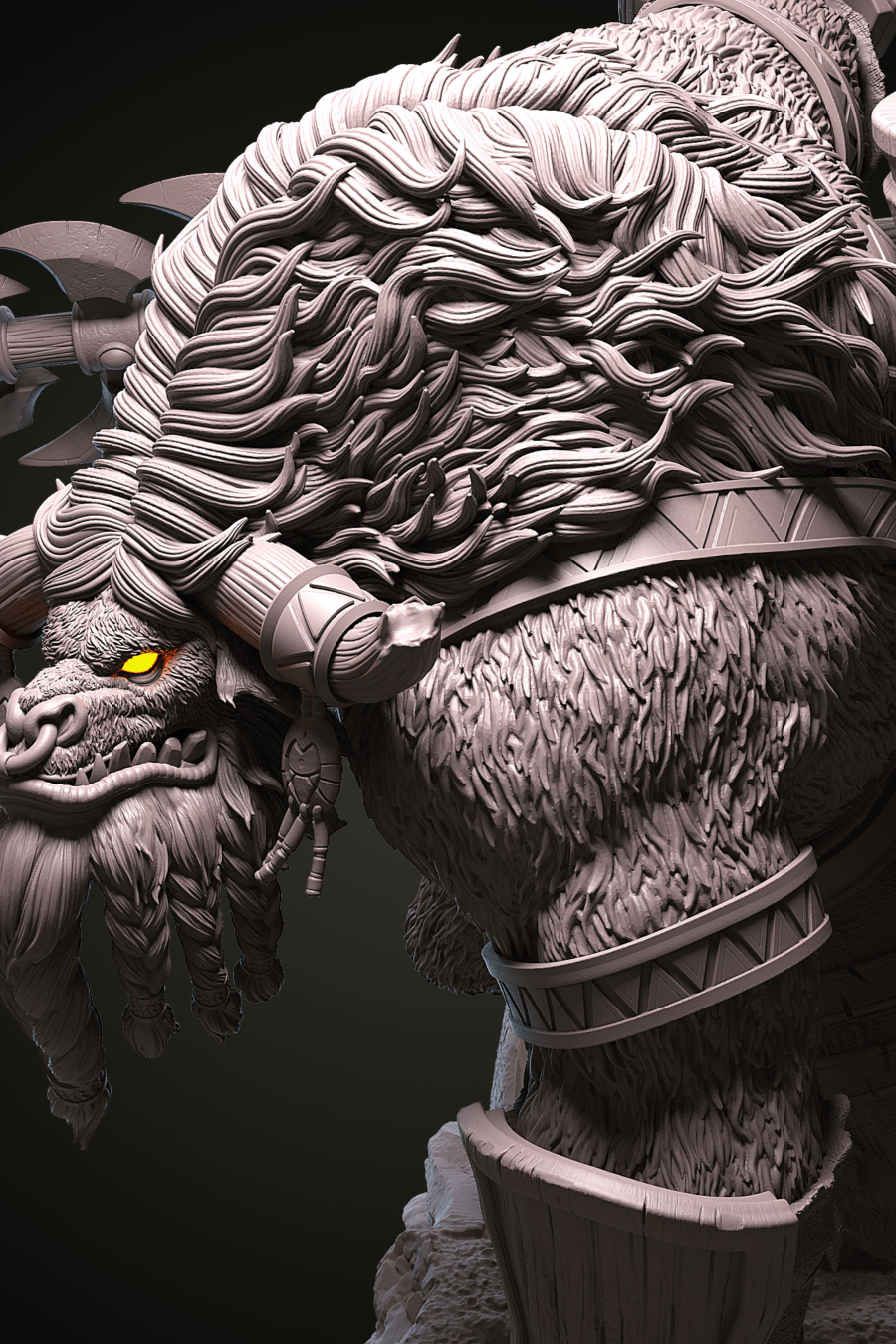 Cairne Bloodhoof STL Cover