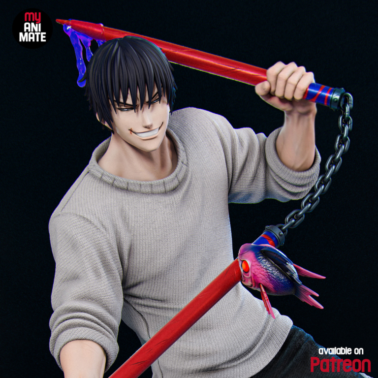 Toji Fushiguro STL 3 - Jujutsu Kaisen