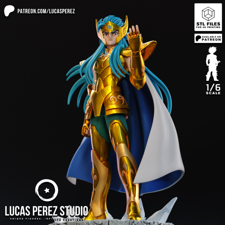 Aquarius Camus STL - Saint Seiya
