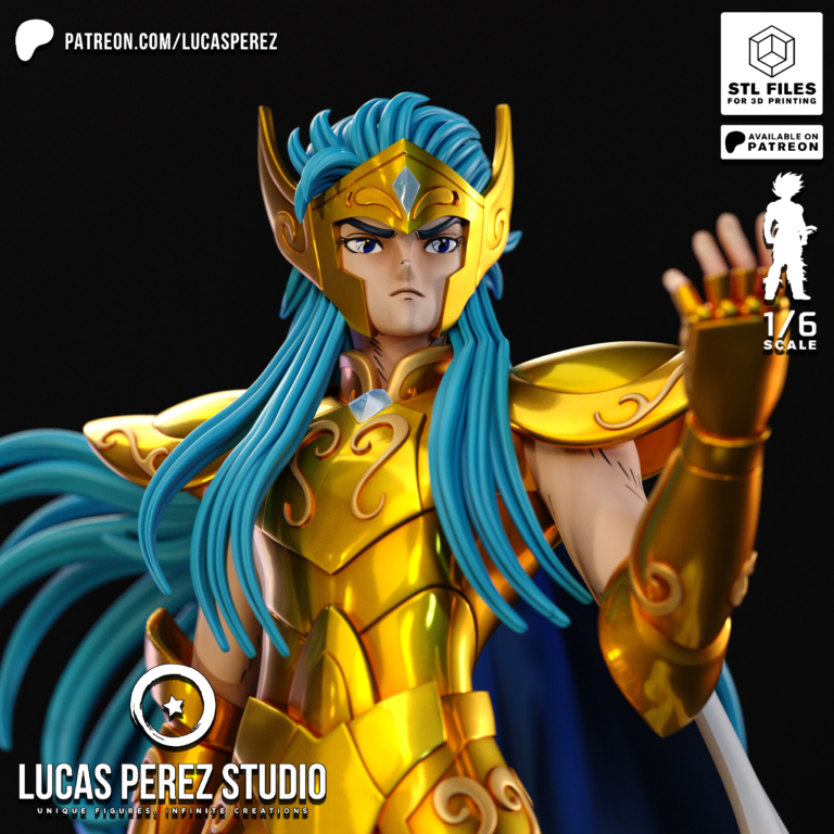 Aquarius Camus STL - Saint Seiya