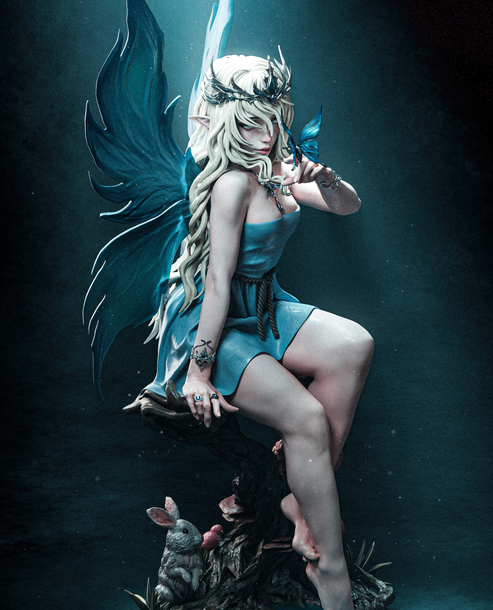 Divine Fairy STL - Fantasy