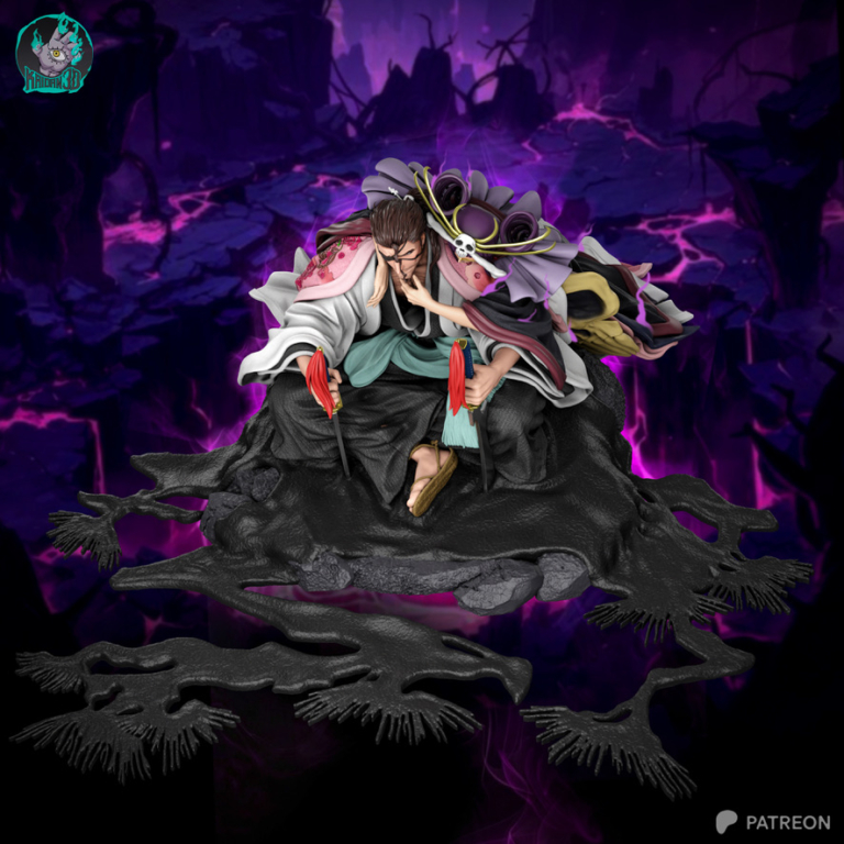 Shunsui Kyōraku STL - Bleach