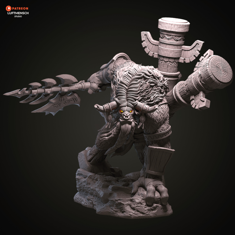 Cairne Bloodhoof STL - Warcraft