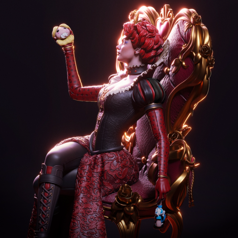 Red Queen STL - Fantasy