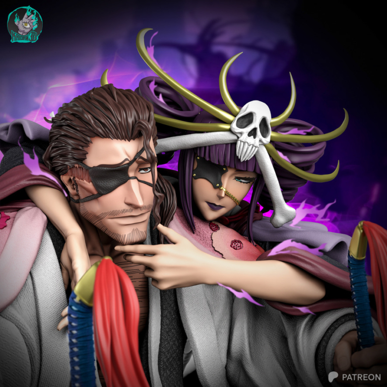 Shunsui Kyōraku STL - Bleach