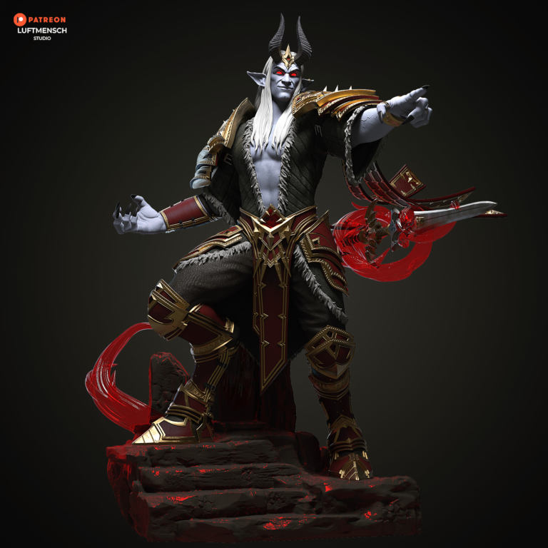 Denathrius STL - Warcraft