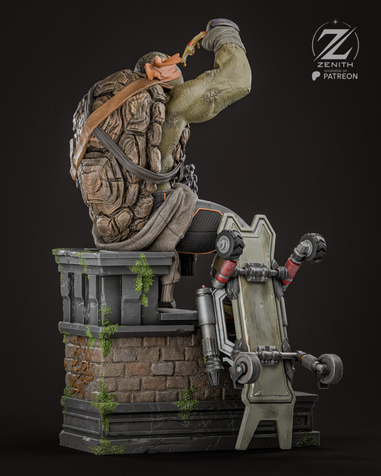 Michelangelo STL - Teenage Mutant Ninja Turtles