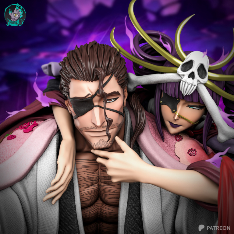 Shunsui Kyōraku STL - Bleach
