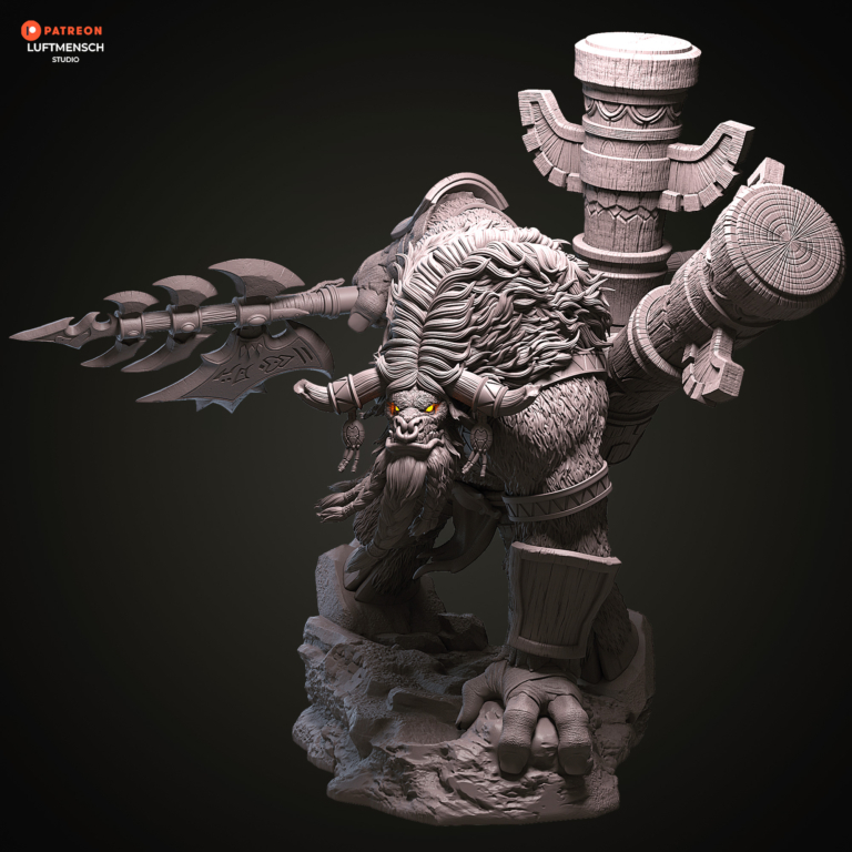 Cairne Bloodhoof STL - Warcraft