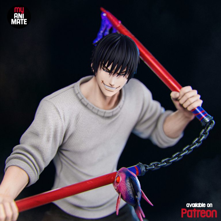 Toji Fushiguro STL 3 - Jujutsu Kaisen