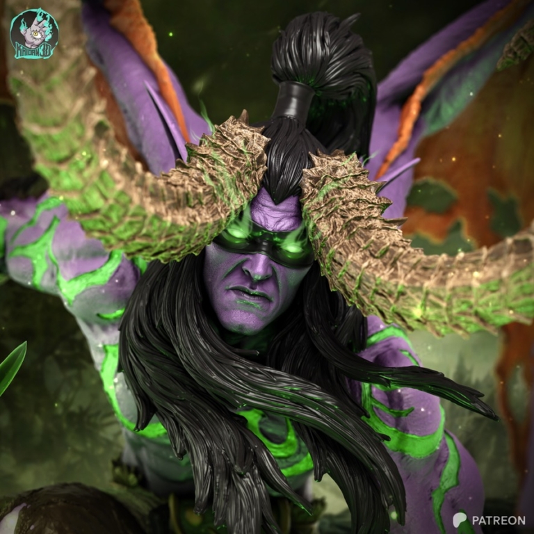 Illidan Stormrage STL 4 - Warcraft