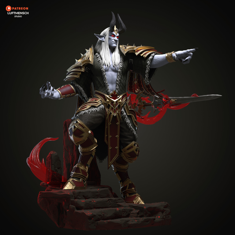 Denathrius STL - Warcraft