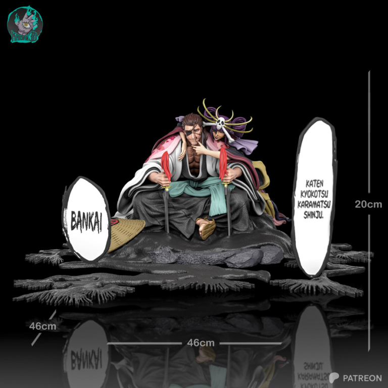 Shunsui Kyōraku STL - Bleach