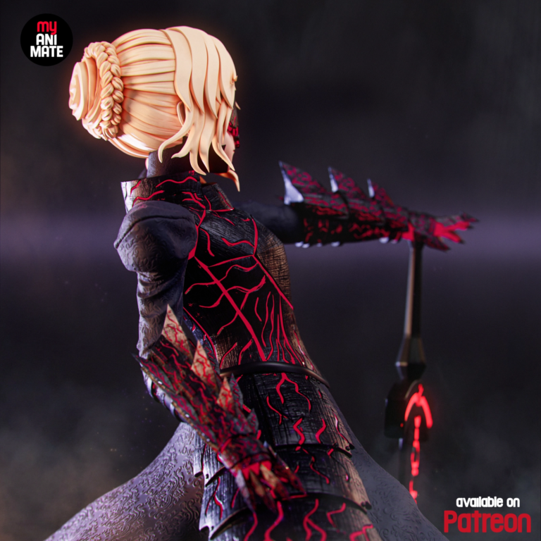 Saber Alter STL - Fate