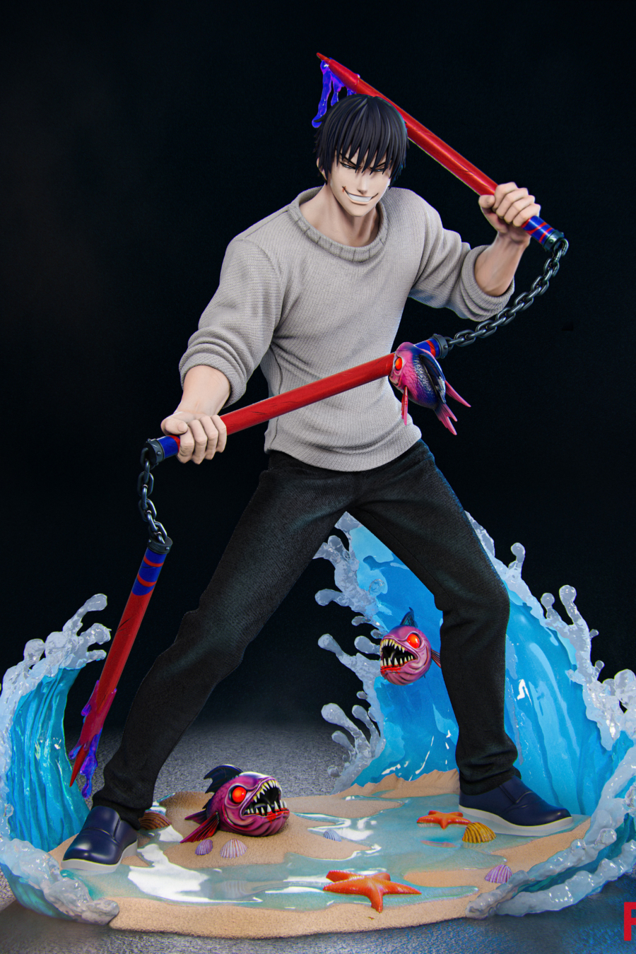 Toji Fushiguro STL Cover