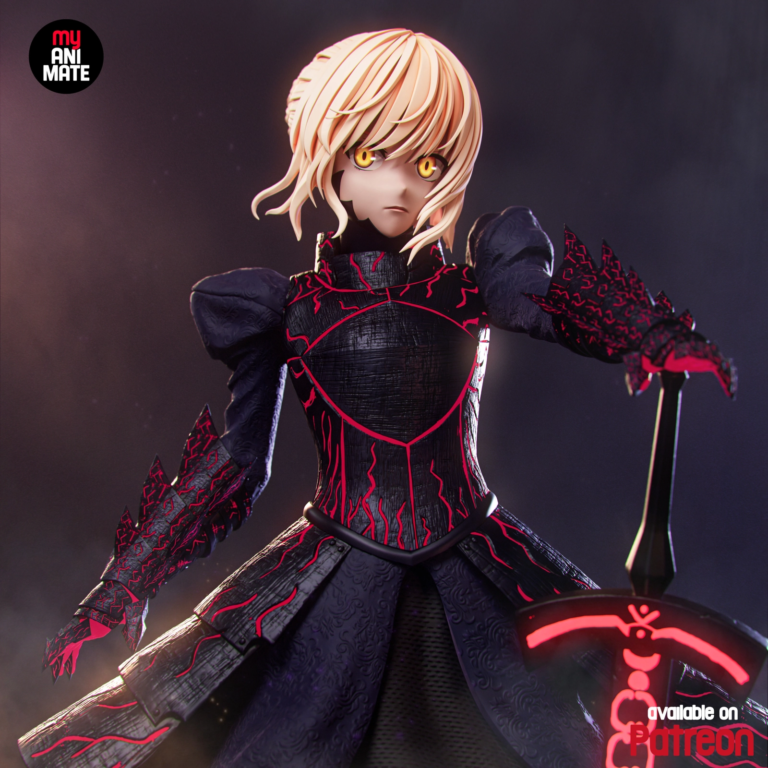 Saber Alter STL - Fate