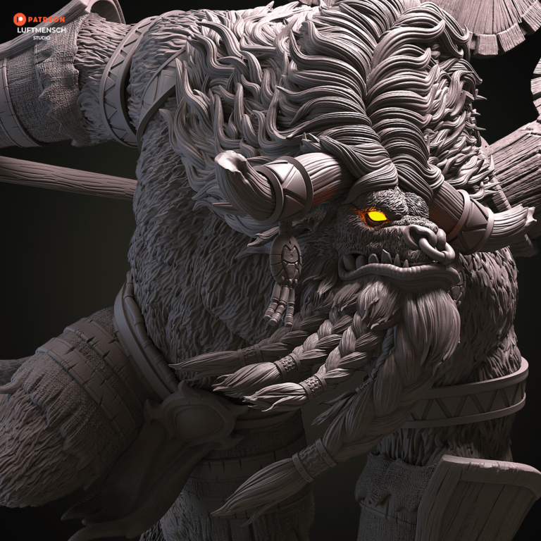 Cairne Bloodhoof STL - Warcraft