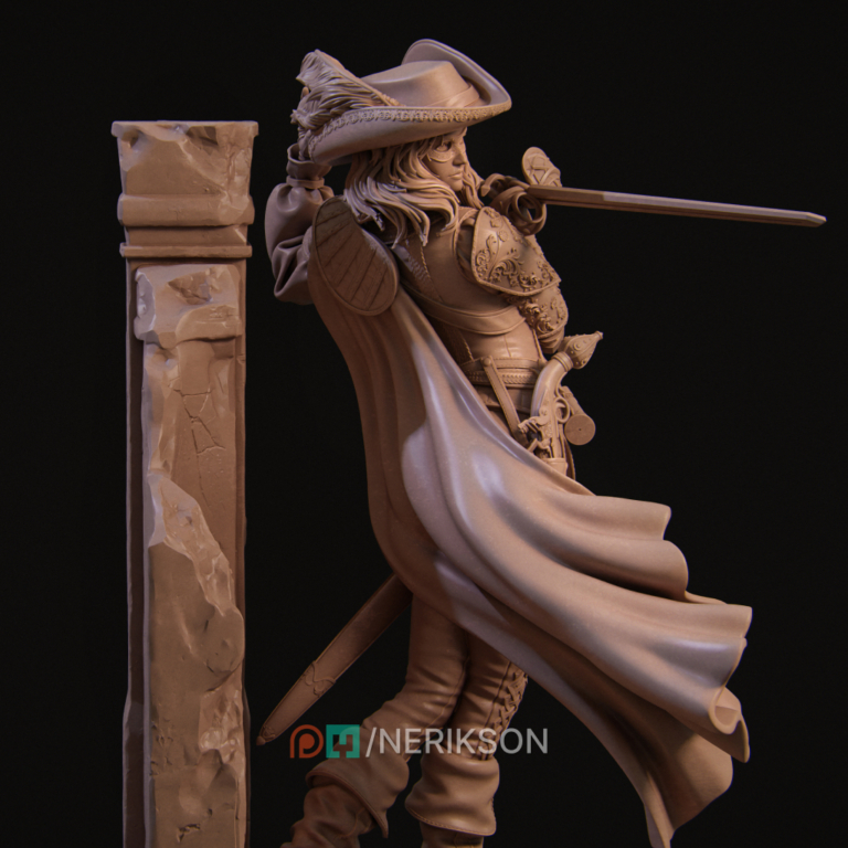 Camilla the Duelist STL - Fantasy