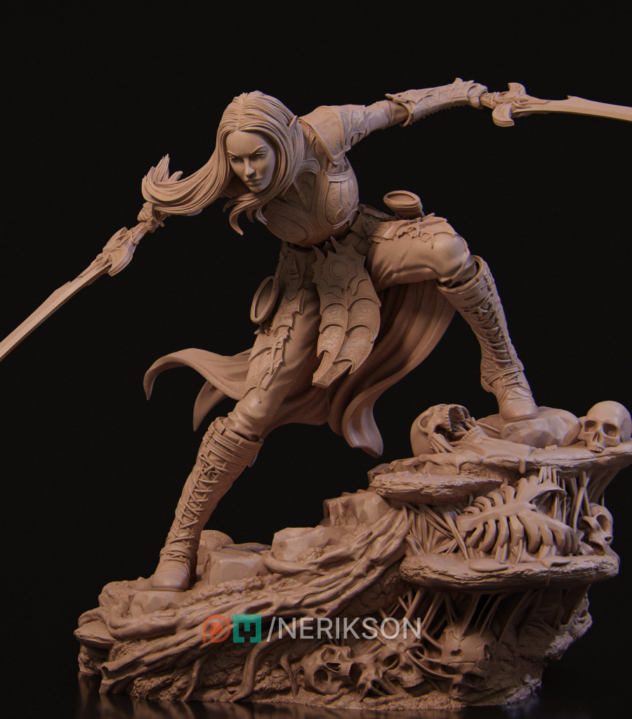 Character Clay Render 5
