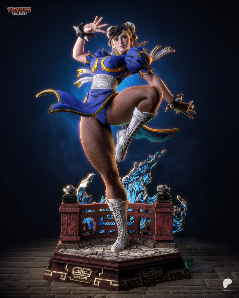 Chun-Li STL Cover