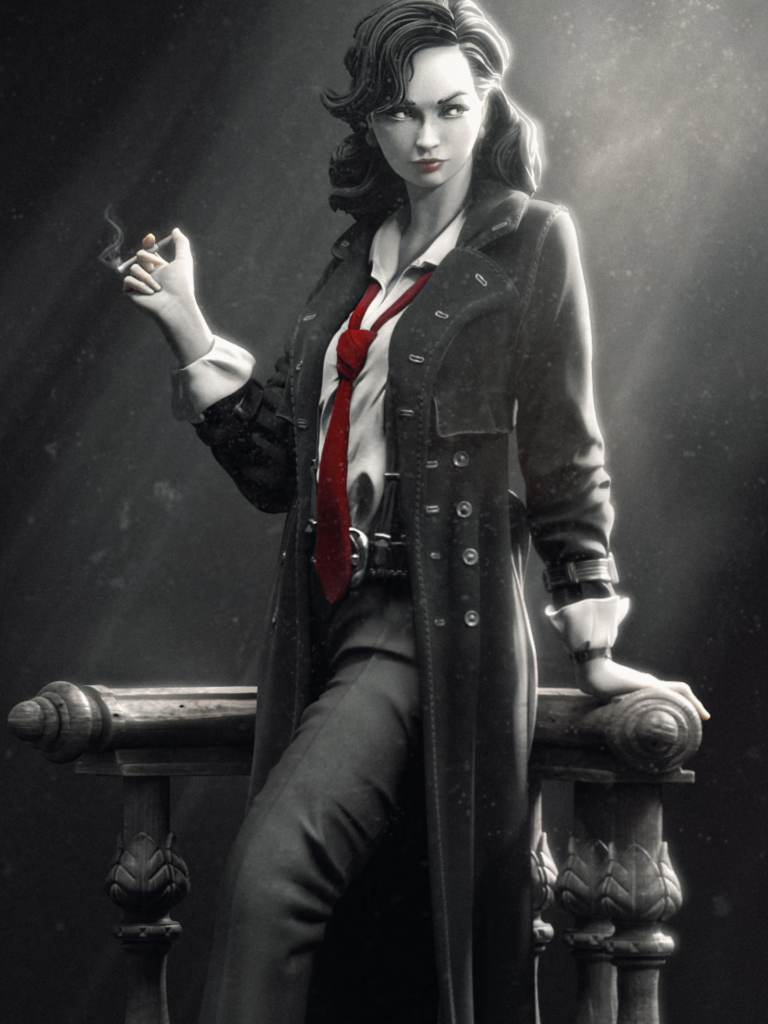Laura the Detective Diorama + Standalone