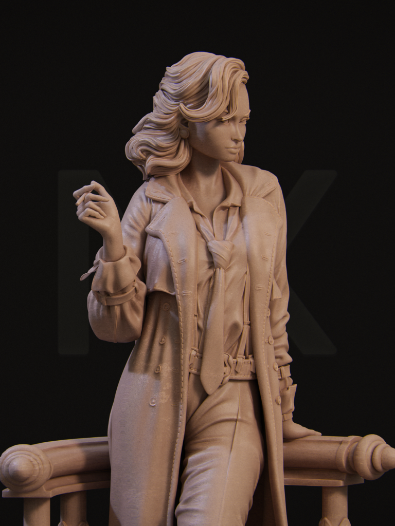 Laura the Detective Diorama + Standalone