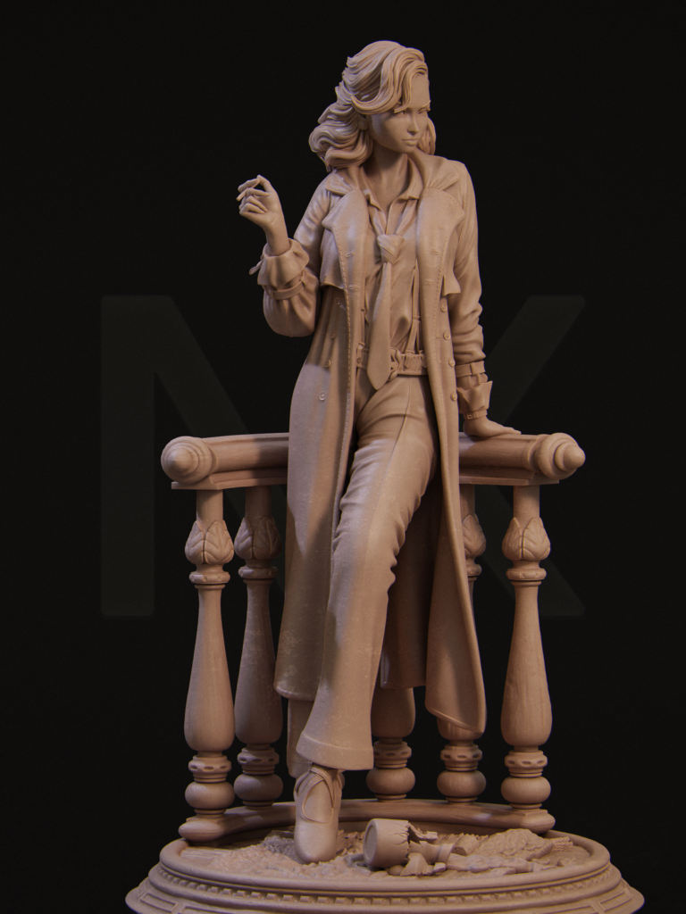 Laura the Detective Diorama + Standalone
