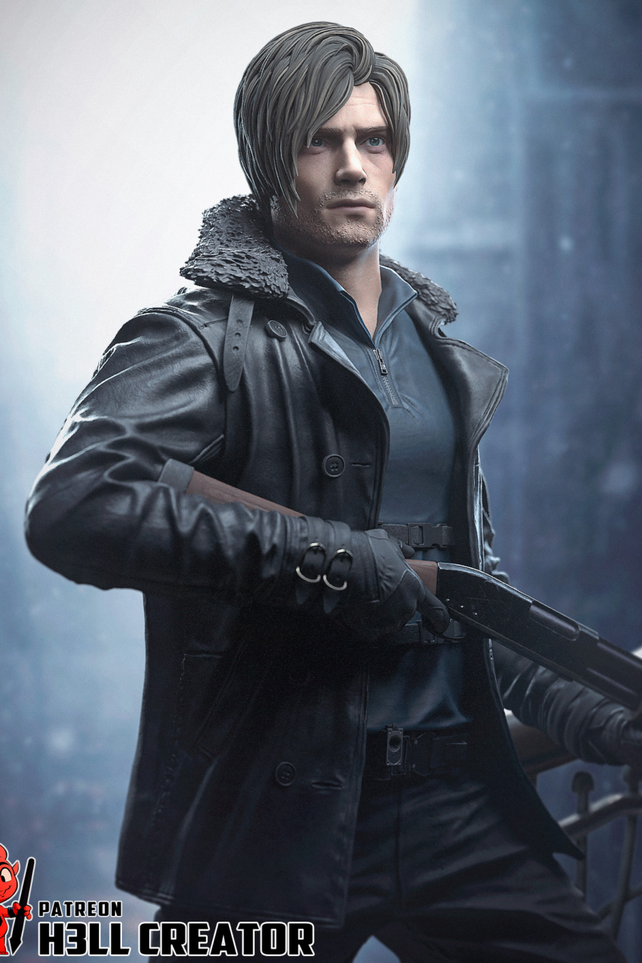 Leon S. Kennedy STL Cover