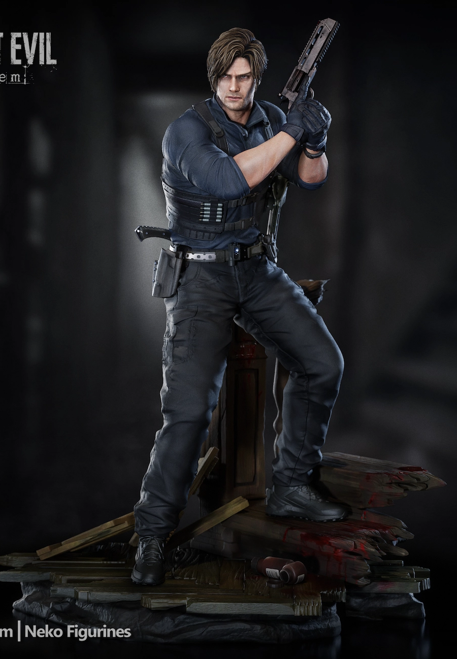 Leon S. Kennedy STL